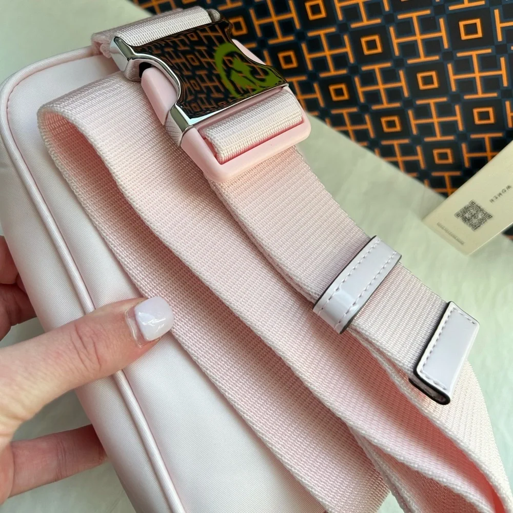 Tory Burch Virginia Belt Bag Pink Crossbody Bag